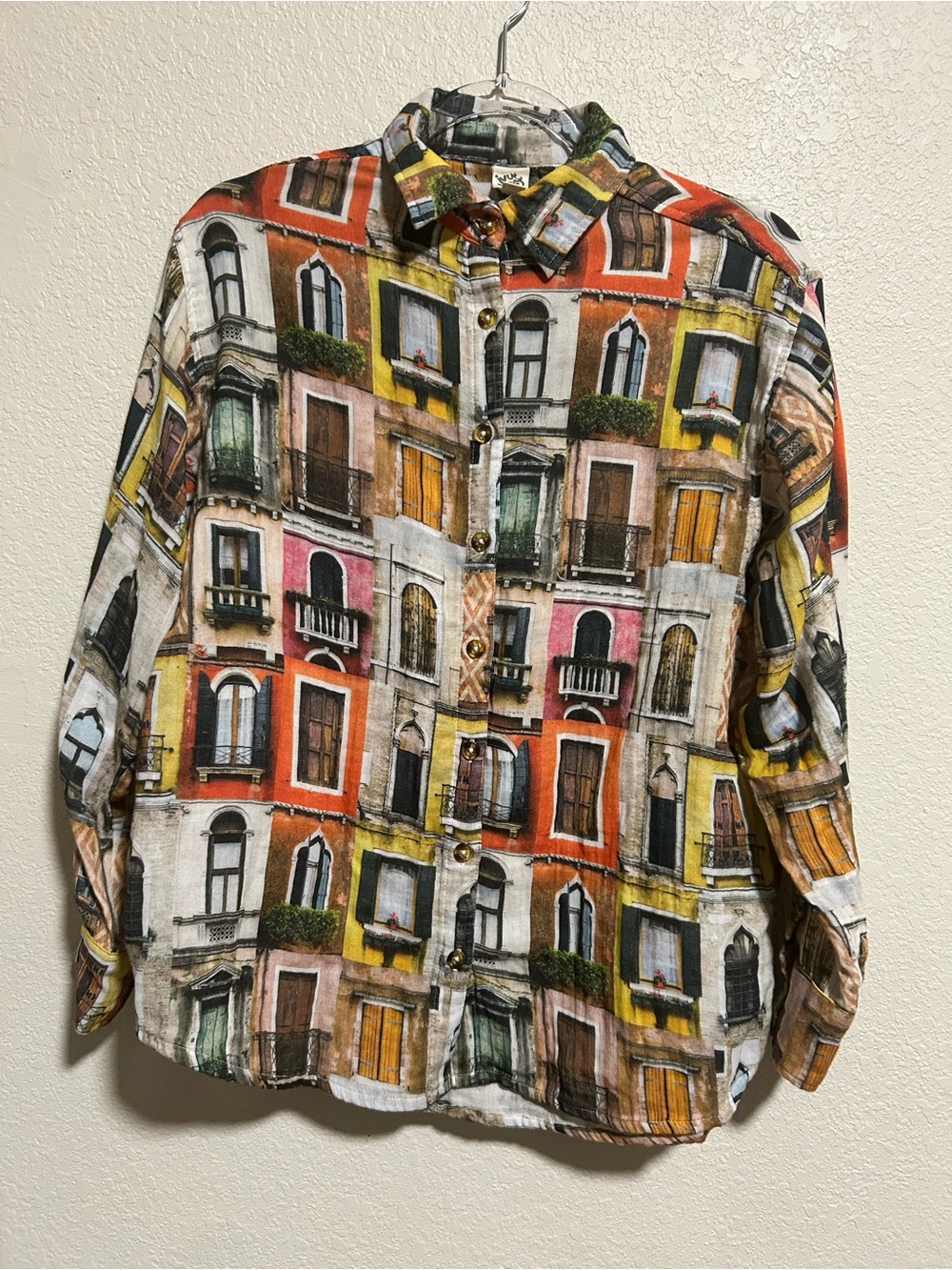 ivy jane Multicolor Window Print Button-Down Shirt